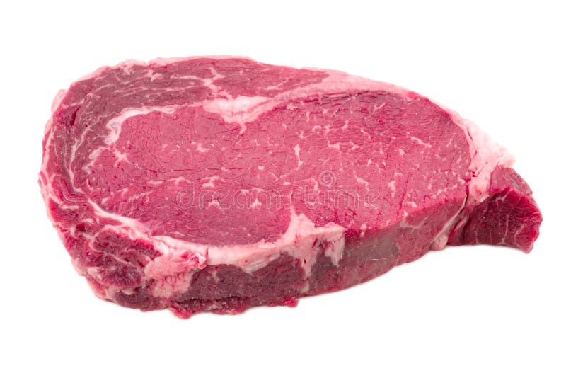 Un Morceau De Côté De Boeuf De Viande Image stock - Image du morceau