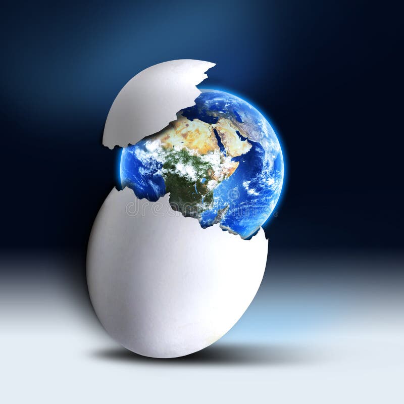 Un nuevo mundo stock de ilustración. Ilustración de renacido - 19636024