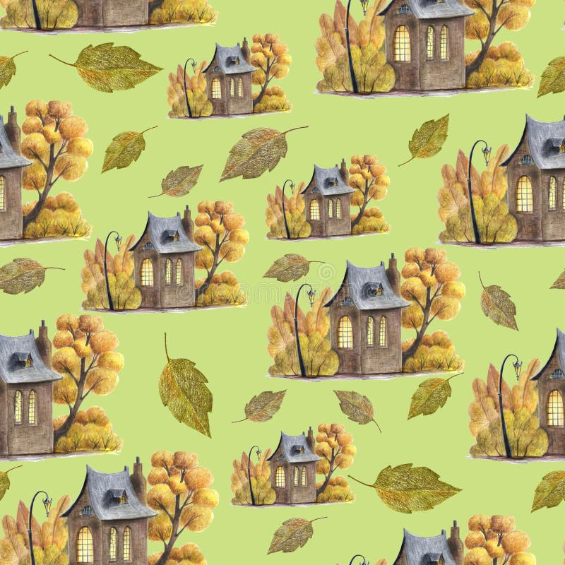 Un otoño contiene y deja el modelo ilustración del vector Un otoño contiene y deja el modelo ilustración del vector