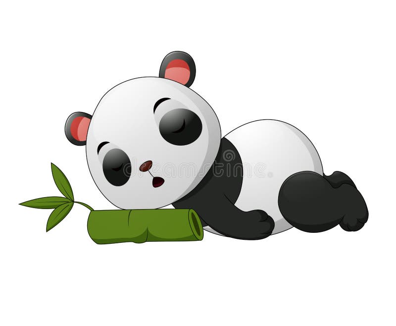 Un Panda Lindo Durmiendo En Bambú Ilustración del Vector - Ilustración de mullido, dulce: 157061447 Un Panda Lindo Durmiendo En Bambú Ilustración del Vector - Ilustración de mullido, dulce: 157061447