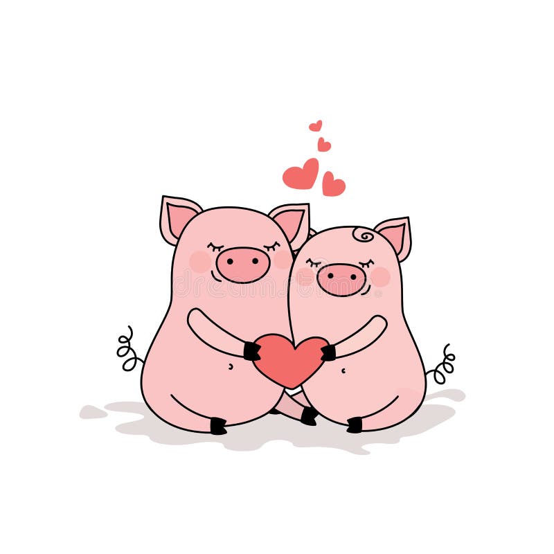 picture Imagenes De Cerditos Enamorados Animados cerdos enamorados dos lindos animales