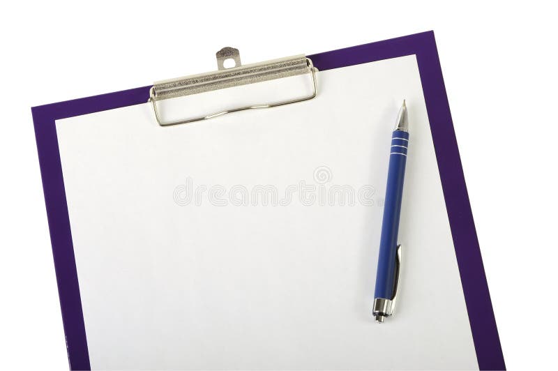 Un pedazo de documento en blanco y de pluma sobre el primer del tablero foto de archivo libre de regalías Un pedazo de documento en blanco y de pluma sobre el primer del tablero foto de archivo libre de regalías