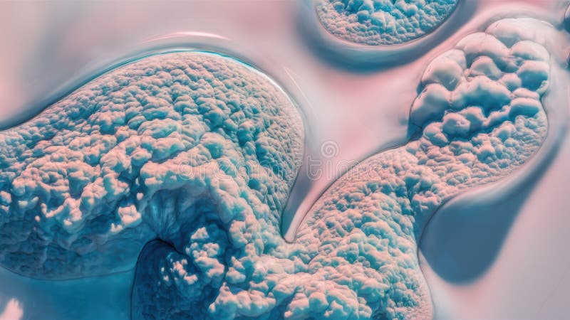 Un primo piano di forme e colori diversi ai illustrazione vettoriale