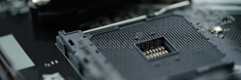 Un set de detalii pentru citirea informațiilor de pe un laptop stock image