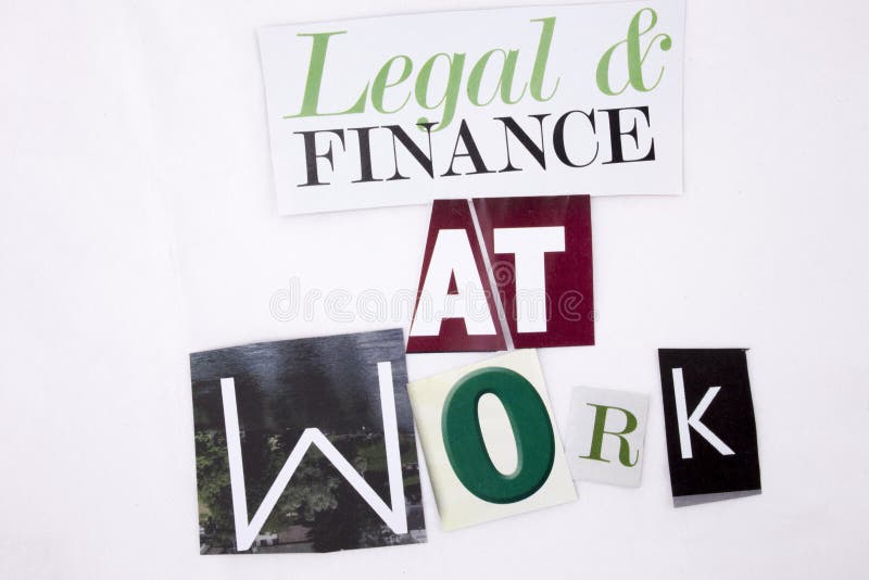 Un texto de la escritura de la palabra que muestra el concepto de legal y de finanzas en el trabajo hecho de diversa letra del pe fotos de archivo libres de regalías Un texto de la escritura de la palabra que muestra el concepto de legal y de finanzas en el trabajo hecho de diversa letra del pe fotos de archivo libres de regalías