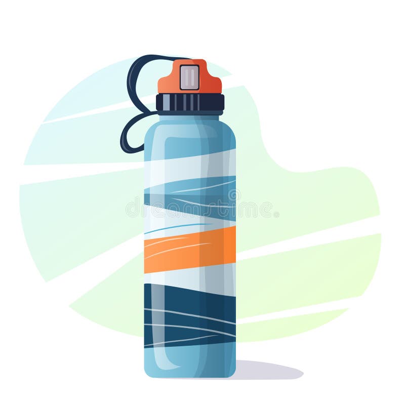 Botella De Agua. Día Internacional Del Agua. Agua En Una Botella De  Plástico. Estilo De Dibujos Animados. Ilustración Vectorial. Ilustración  del Vector - Ilustración de persona, dedos: 216135876