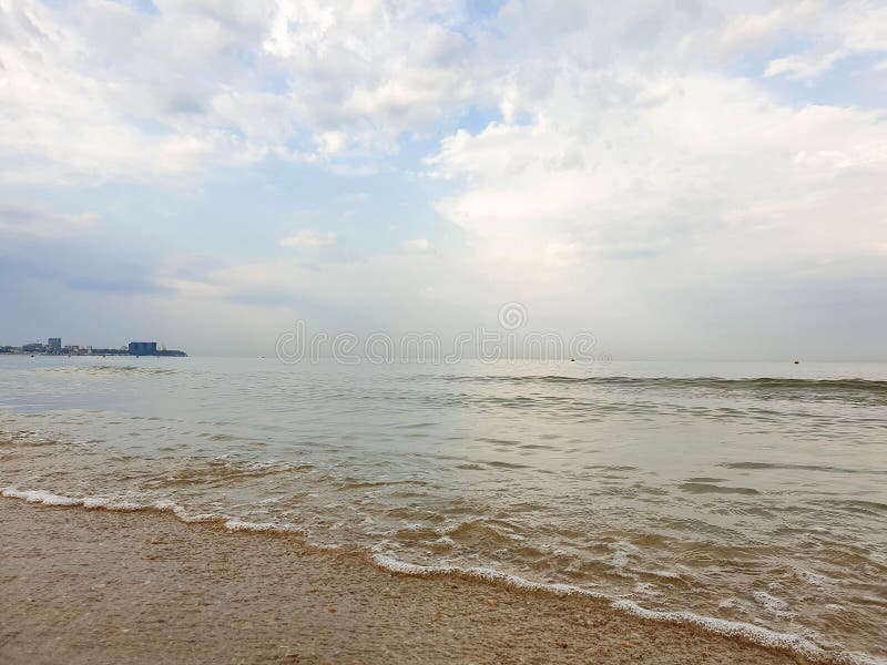 A warm summer morning on the coast of the Black sea. Anapa, Krasnodar region. Calm sea, sunrise. A warm summer morning on the coast of the Black sea. Anapa, Krasnodar region. Calm sea, sunrise