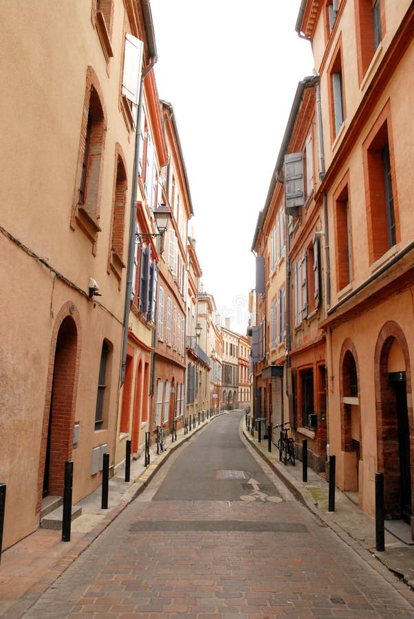 Una calle de Toulouse imagenes de archivo Una calle de Toulouse imagenes de archivo