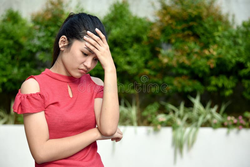 Una Cara Femmina Di Minoranza fotografia stock Una Cara Femmina Di Minoranza fotografia stock