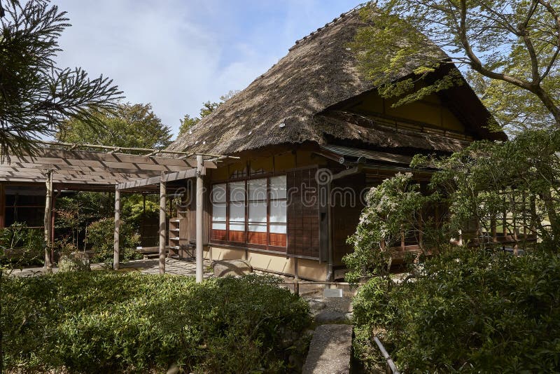 Casa japonesa tradicional foto de archivo. Imagen de japonesa - 29189890