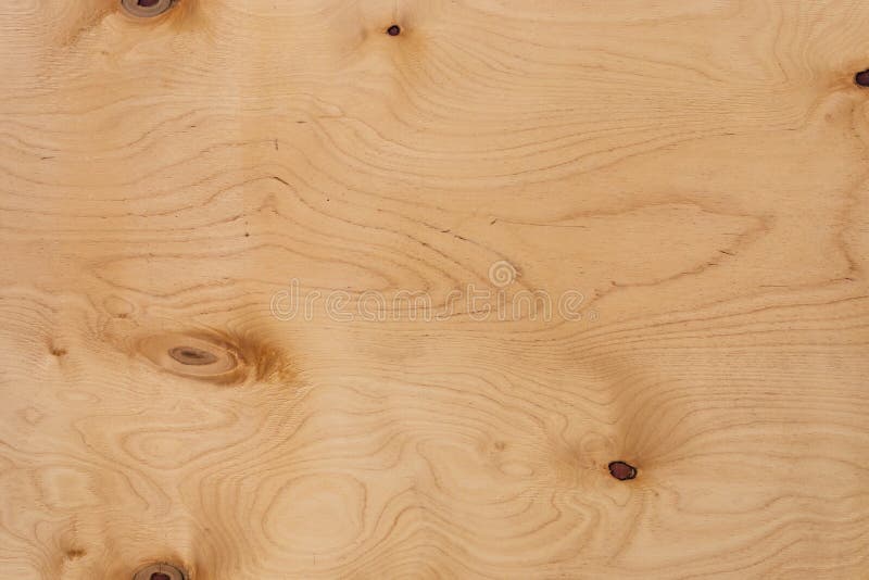 Una hoja de la madera contrachapada con la textura del modelo de la madera natural con los nudos de los nudos Cierre para arriba fotos de archivo libres de regalías Una hoja de la madera contrachapada con la textura del modelo de la madera natural con los nudos de los nudos Cierre para arriba fotos de archivo libres de regalías