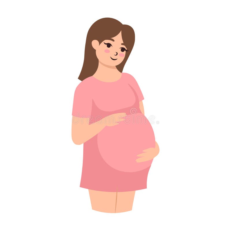 Una Mujer Embarazada Feliz Está Parada Y Abrazando Su Vientre. Ilustración De Dibujos Animados Vectoriales Ilustración del Vector - Ilustración de minimalista, maternidad: 226292989 Una Mujer Embarazada Feliz Está Parada Y Abrazando Su Vientre. Ilustración De Dibujos Animados Vectoriales Ilustración del Vector - Ilustración de minimalista, maternidad: 226292989