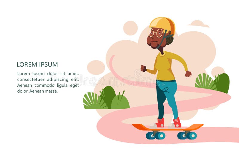 Una más vieja gente lleva una forma de vida activa Personas mayores de los deportes del juego g ilustración del vector Una más vieja gente lleva una forma de vida activa Personas mayores de los deportes del juego g ilustración del vector