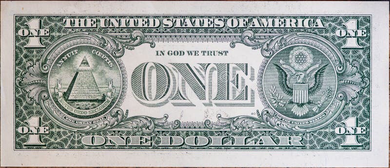 Una opinión del primer del billete de dólar
