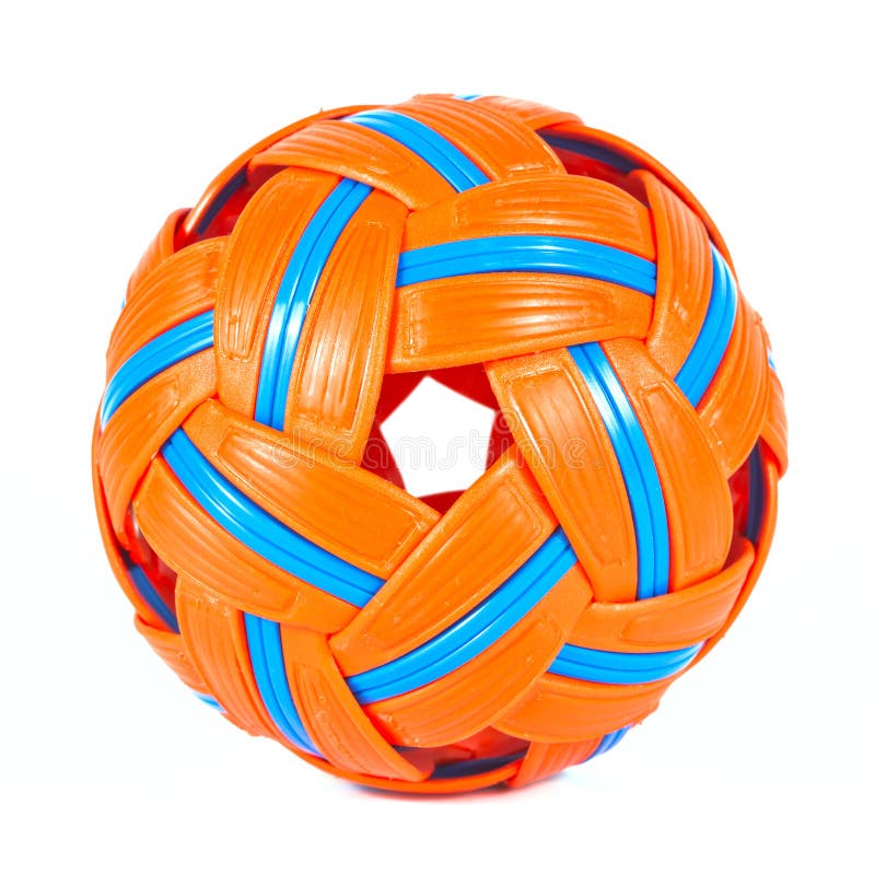 Una palla del takraw del sepak fotografia stock Una palla del takraw del sepak fotografia stock
