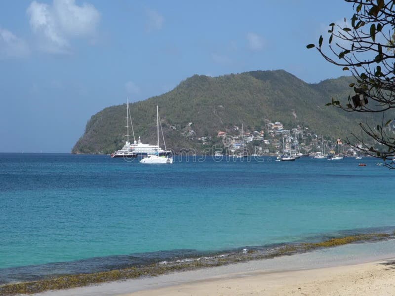 Una playa prístina en el Caribe