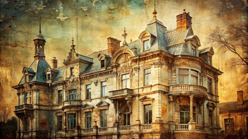 Una texture architettonica stranamente astratta AIGenerata per una rappresentazione creativa del design illustrazione vettoriale