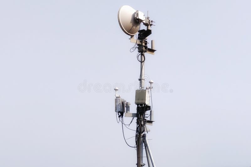 Una torre di 5 g 4g per la connessione a Internet