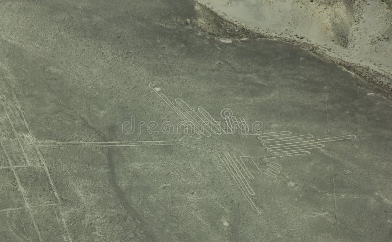 Una vista aerea delle linee di Nazca