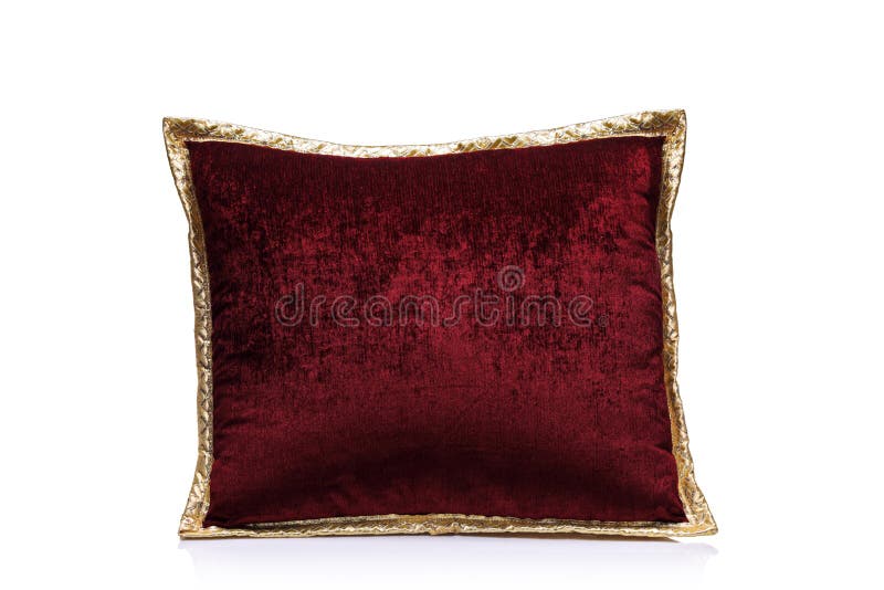 Vista De Una Almohadilla Roja de archivo - Imagen de estilo, aislado: 15231893