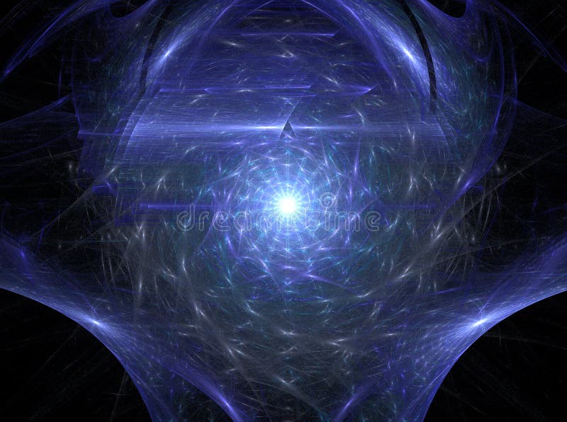 Infinity light is a complex fractal image. Infinity light is a complex fractal image