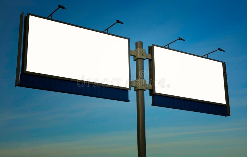 Blank billboard, just add your text. Blank billboard, just add your text