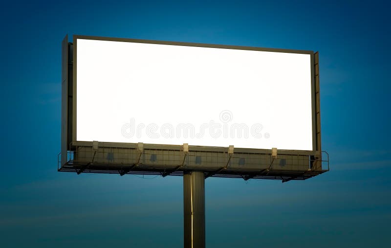 Blank billboard, just add your text. Blank billboard, just add your text