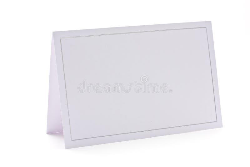 Unbelegte Karte lizenzfreies stockbild Unbelegte Karte lizenzfreies stockbild