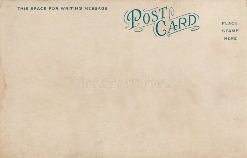 Unbelegte Weinlese-Postkarte 1900's