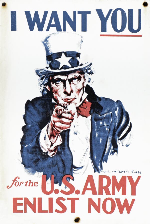 Uncle Sam stockbilder Uncle Sam stockbilder