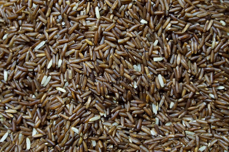 Uncooked brown rice stock image. Image of nutrition, asia 88986783