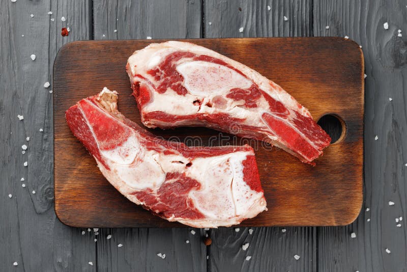 Uncooked Raw Beef Brisket on Wooden Board Stock Image Image of wooden