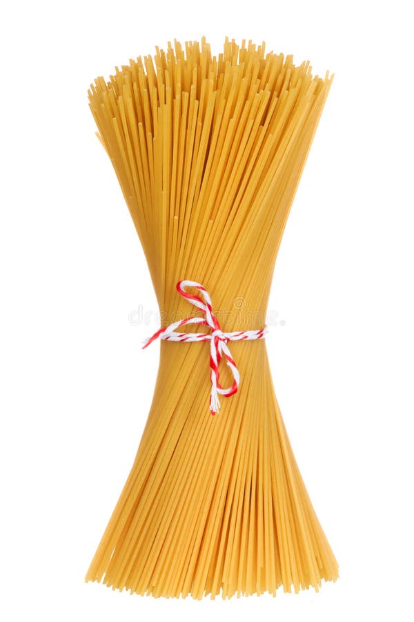 Uncooked Spaghetti Pasta Isolated Stock Image Image of spaghetti, carbohydrate 31745877