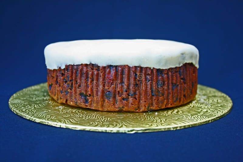 Undecorated cake. stock photo. Image of stand, kitchen 12201324