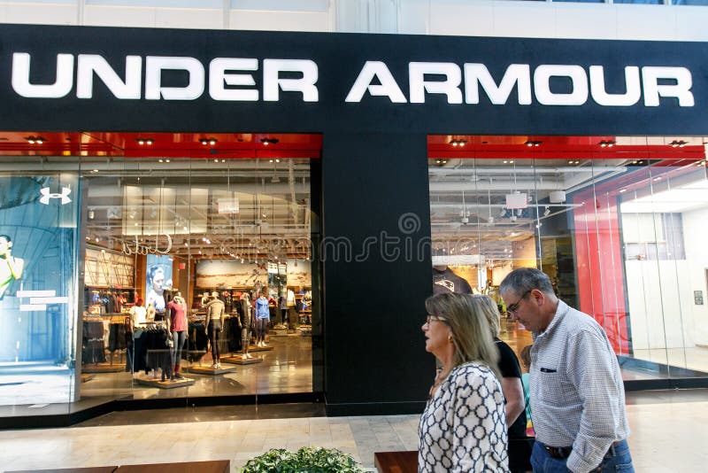 Under Armour store editorial photo. Image of interior 138934421