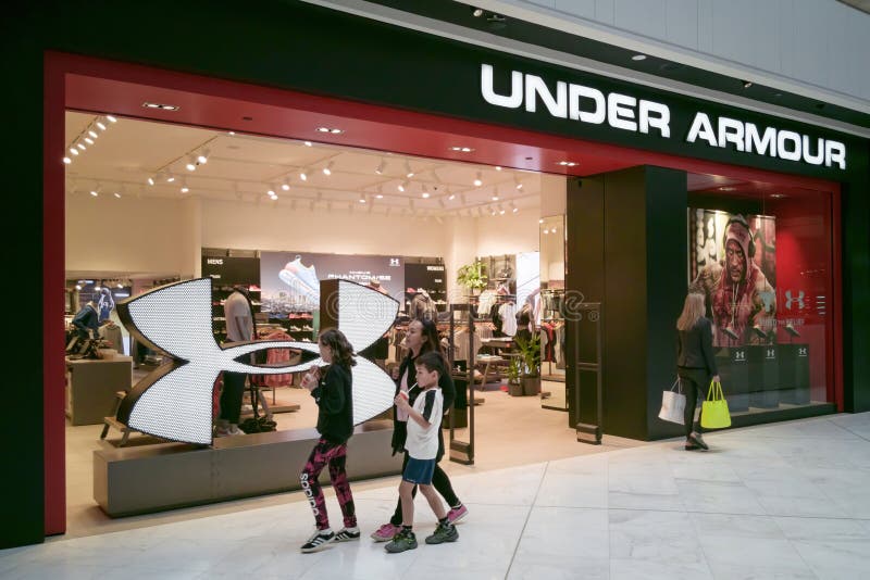 Under Armour Store in Westfield Newmarket Shopping Centre Editorial Image - Image buyer, farmers: 189984565