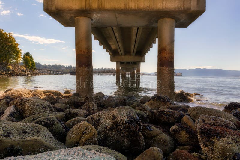 Under the Bellingham Boardwalk Stock Image Image of view, sightseeing