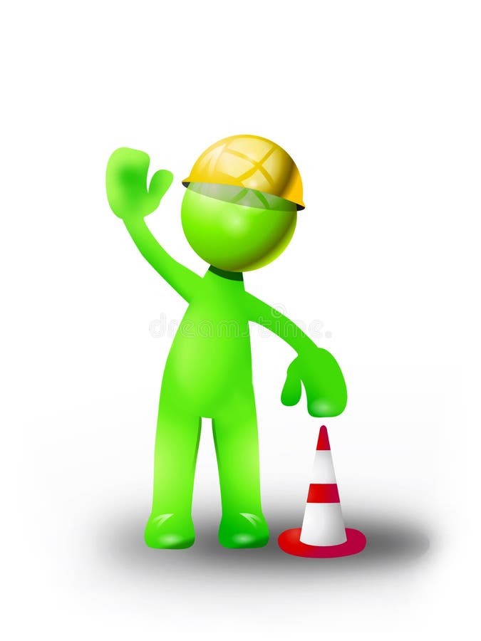 Under construction vector illustration