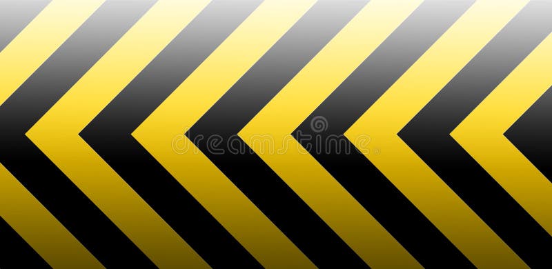 In costruzione nero giallo banner per il sito internet.