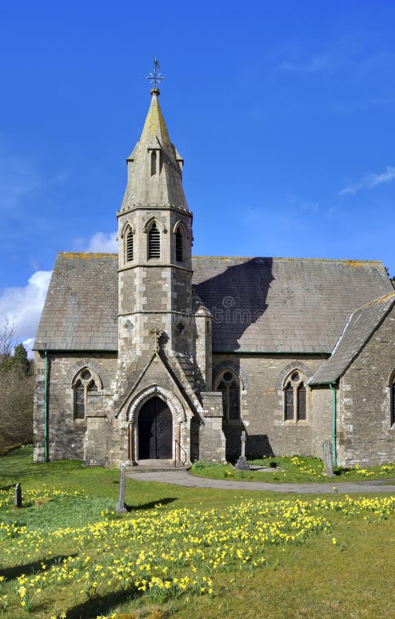 Underbarrow church in Spring