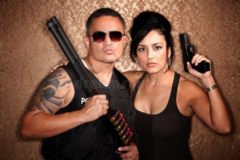 Undercover Cops stock image. Image of goatee, attractive 12928979