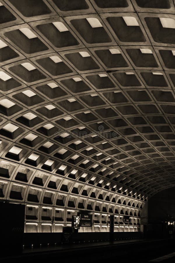 Crystal City Metro Station in Arlington, VA. Crystal City Metro Station in Arlington, VA.