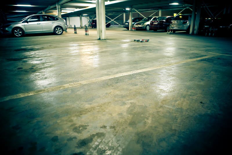 Underground interior royalty free stock photography