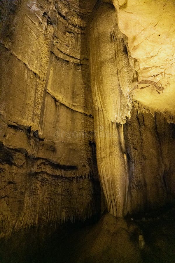Underground at Mammoth Cave National Park Stock Image Image of flint