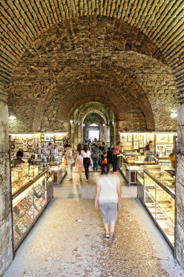 Underground market split editorial photo. Image of outdoors 49649396