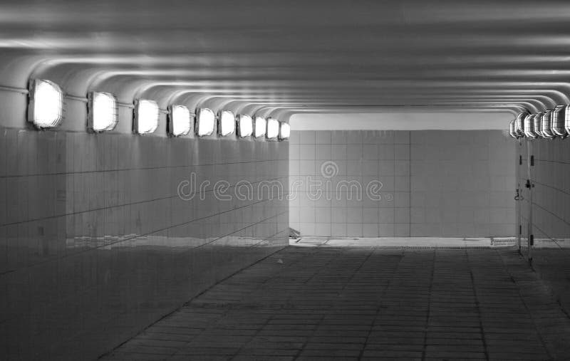 Underground pedestrian passage royalty free stock photos Underground pedestrian passage royalty free stock photos