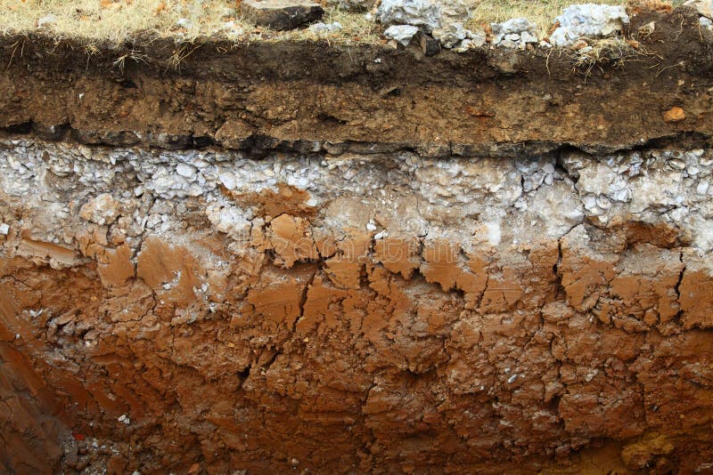 Underground Soil Layers Texture Stock Photography Image 26784492