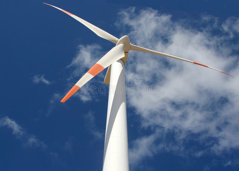 underkantgeneratorn mal ström upp siktswind fotografering för bildbyråer underkantgeneratorn mal ström upp siktswind fotografering för bildbyråer