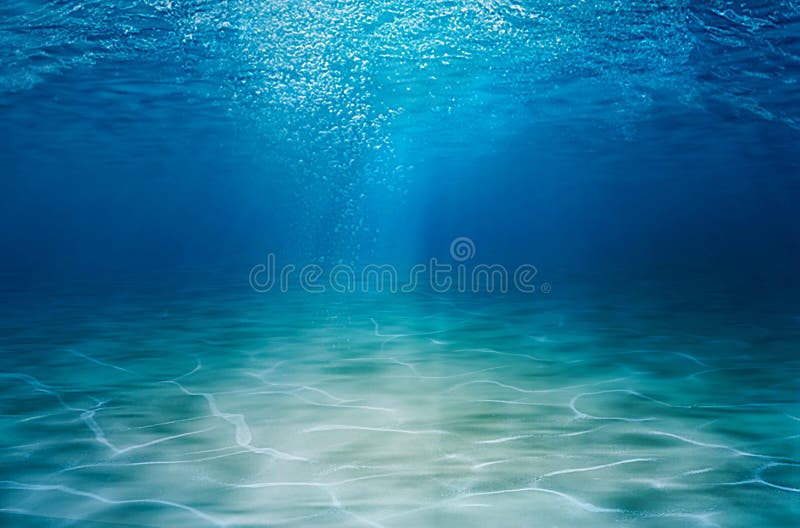 Underwater backgraund, surfface and seabed with sand bottom, Underwater backgraund, surfface and seabed with sea grassm wallpaper, sea undrewater, deep water, reflection, backgraund