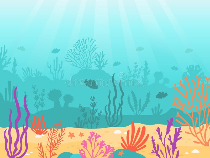 Coral Seaweed Stock Illustrations – 27,529 Coral Seaweed Stock